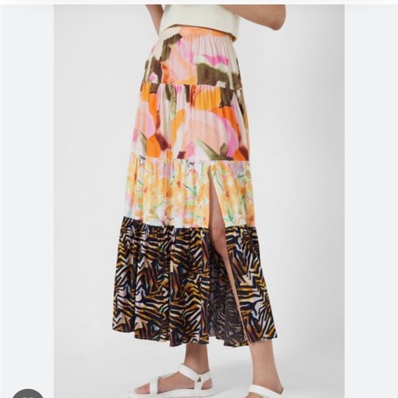 NWOT French Connection Isadora Delphine Skirt 0 - Picture 1 of 4